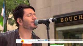 Owl City performs quotFirefliesquot on Today Show [upl. by Nnylyaj]