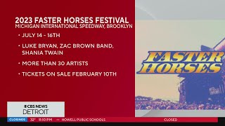 Faster Horses Festival reveals 2023 lineup for quotParty of the Decadequot [upl. by Prud327]