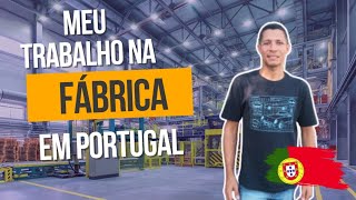 COMO CONSEGUI EMPREGO NUMA FÁBRICA EM PORTUGAL 🇵🇹 [upl. by Aivartal]