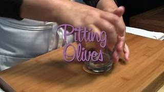 How to Remove Pits from Olives [upl. by Adaiha]