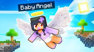 Playing Minecraft As A BABY ANGEL [upl. by Yee]