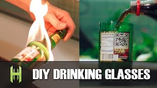 DIY Drinking Glasses from a Beer Bottle [upl. by Elletsirk33]