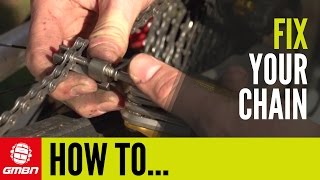 How To Repair A Broken Chain – What To Do When Your Chain Snaps [upl. by Kcirneh]