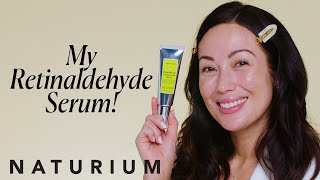 NATURIUM Retinaldehyde Cream Serum 005 to Visibly Reduce Fine Lines amp Smooth Your Skin [upl. by Ennaisoj]