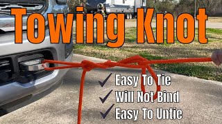 Temporary Tow Hitch Knot [upl. by Cassandra748]