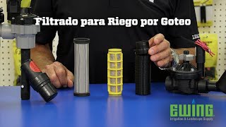 Filtrado para Riego por Goteo [upl. by Eilsew424]