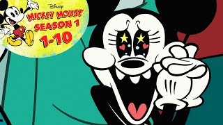 A Mickey Mouse Cartoon  Season 1 Episodes 110  Disney Shorts [upl. by Horter175]