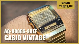 Unboxing Casio Vintage AQ800EG9AEF [upl. by Osner313]