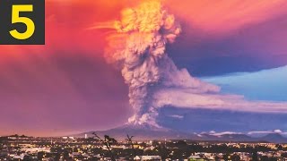 Top 5 Volcano Eruptions Caught on Camera [upl. by Nemajneb567]