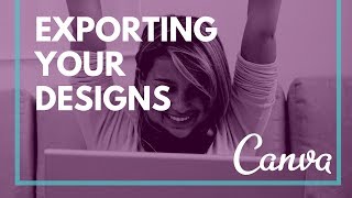 Canva How to Download your Designs [upl. by Sigismund217]