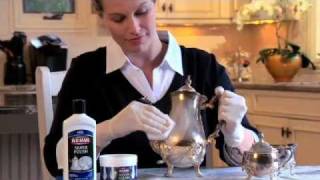 How To Clean Silver  Silver Polish  Weiman Cleaning Tips [upl. by Yenahpets]