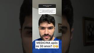 MEDICINA após os 30 Vale a pena medicina revalida crmpositivando [upl. by Zebulon]