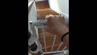 Regalo extra tall baby gate review [upl. by Tarsus969]