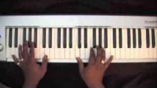 Wait On The Lord  Donnie McClurkin amp Karen Clark Sheard  Piano Tutorial [upl. by Welker359]