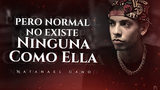 LETRA ¨NINGUNA COMO ELLA¨  Natanael Cano Lyric Video [upl. by Sarge]