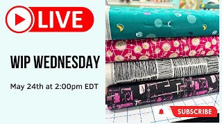 WIP Wednesday 92 Art Gallery Fabrics Quilting cotton quality fraying fabric and more [upl. by Stacie337]