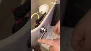 How to change a Toilet Handle  Easy Stepbystep Guide shorts [upl. by Eidak]