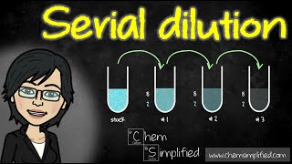 Serial dilution calculations  How to calculate dilution factor  Dr K [upl. by Marfe50]