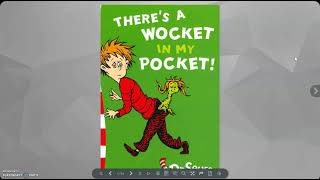 Dr Seuss  Theres a Wocket in my Pocket  Read Aloud Story Book [upl. by Anayrb505]