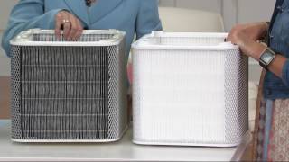 Blueair 211 3Stage Air Purifier with 360 Intake amp Extra Filters on QVC [upl. by Hgielhsa301]