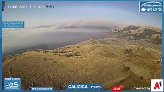 Timelapse Wildfire Galicica August 2024  Пожар на Галичица  Август 2024 wildfire ohrid [upl. by Torey]