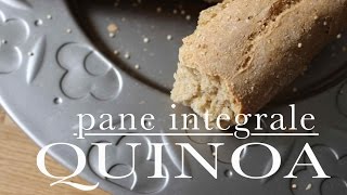 pane integrale alla QUINOA  healthy  CasaSuperStar [upl. by Anifur]