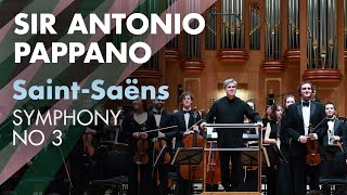 RCM Symphony Orchestra Sir Antonio Pappano conducts SaintSaëns Symphony no 3 [upl. by Ystap620]