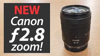 Canon RF 2870mm f28 REVIEW first looks [upl. by Georgeanna742]