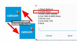 Transfer credit celcom to celcom [upl. by Nitfa]