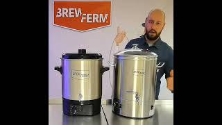 The Brewferm Brewer electric brewing kettle NL [upl. by Aynekat]