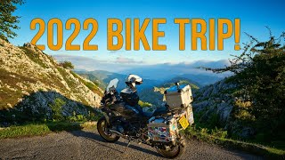 2022 Motorbike Trip  Picos amp Pyrenees [upl. by Ylellan]