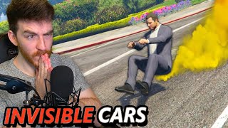 Can you survive in GTA 5 if all cars are invisible [upl. by Sancha442]