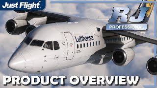 RJ Professional MSFS Overview Video  Just Flight [upl. by Arais]