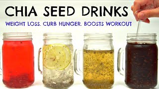 Chia Seed Drinks for Weight Loss amp Curb Hunger  Joanna Soh [upl. by Giuditta]