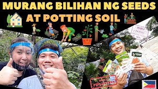 🔴 MURANG BILIHAN NG SEEDS AT POTTING SOIL  PARA SA MGA PLANTITOS AT PLANTITAS [upl. by Mathur623]