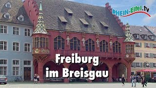 Freiburg im Breisgau  Stadt amp Sehenswürdigkeiten  RheinEifelTV [upl. by Nehttam964]