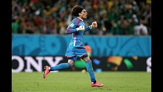 Brasil vs Mexico World Cup 2014 ● Guillermo Ochoa Saves [upl. by Dagley184]