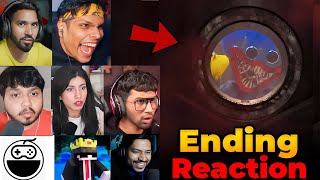 Indian Gamers React to Huggy Wuggy In The ENDING of Poppy Playtime CHAPTER 4 🥲 part 2 [upl. by Thant]