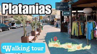 Platanias Crete Walking Tour [upl. by Snapp]