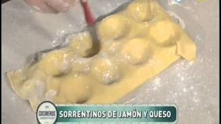 Sorrentinos de jamón y queso con salsa de dos tomates Parte 2 [upl. by Childs408]