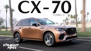 NO COMPLAINTS 2025 Mazda CX70 Review [upl. by Eseerehc]