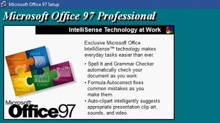 Using Office 97 on Windows 10 [upl. by Tcideneb102]