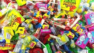 180 New Candies A whole lot of Candy amp Surprise Eggs [upl. by Weissberg]