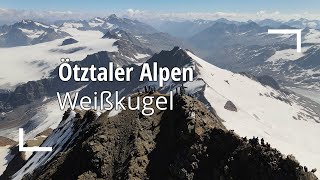 Weißkugel 3739m über Bella Vista  Schnalstal  Traumtour im Ötztal [upl. by Silsby173]