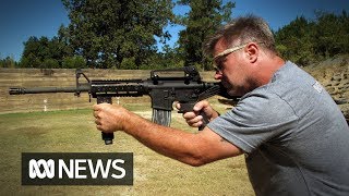 How does a bump stock work  ABC News [upl. by Yate415]