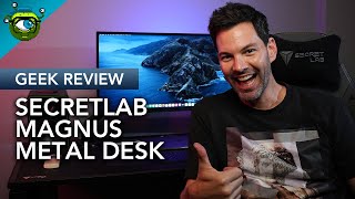 Geek Review Secretlab MAGNUS Metal Desk [upl. by Casie]