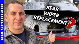 KIA Sportage Rear Wiper Replacement 20112020 [upl. by Marchal]