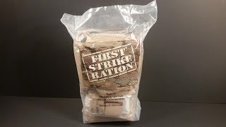 2019 FSR 24 Hour Ration MRE Review Menu 6 BBQ Pork Wrap Meal Ready to Eat Taste Testing [upl. by Aehtrod662]