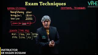 ACCA SBL EXAM TECHNIQUES Sir Hassan Dossani [upl. by Urissa]