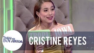 Cristine Reyes takes on the quotTotropahin o Jojowainquot challenge  TWBA [upl. by Einej]